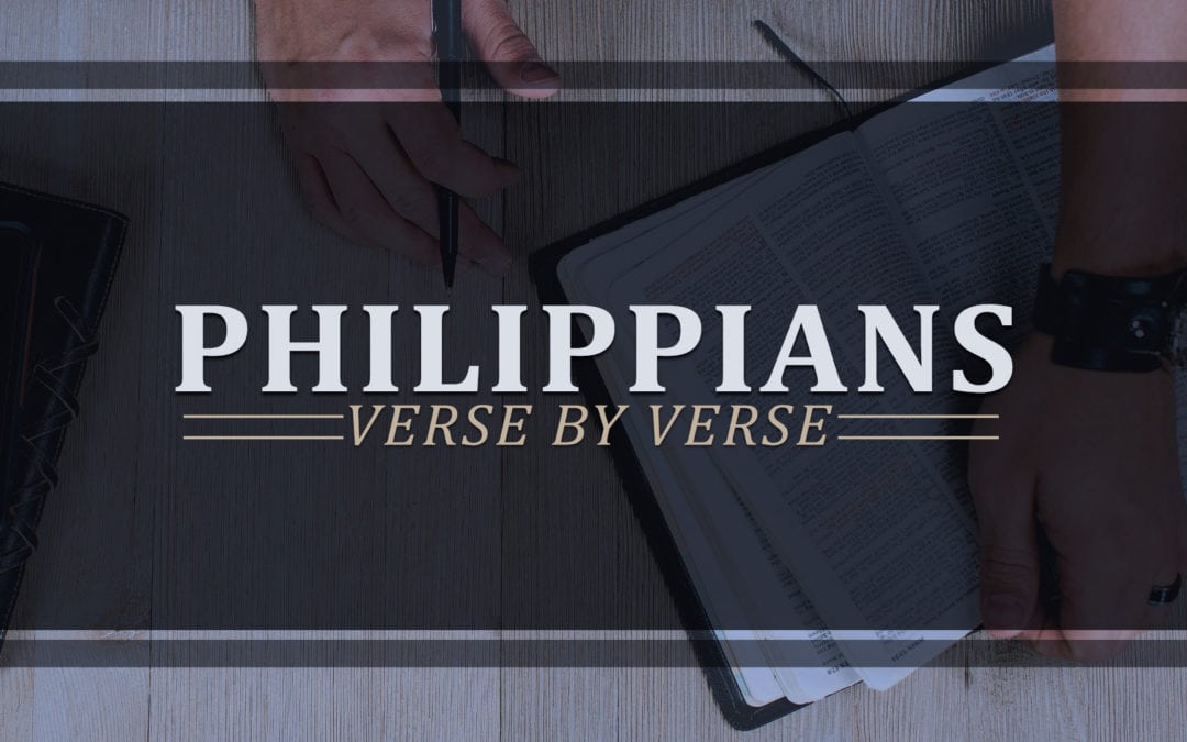 PHILIPPIANS VERSE BY VERSE