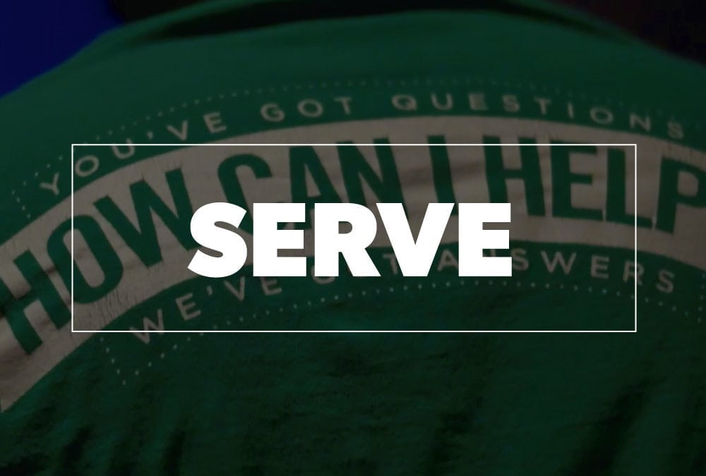SIGN UP TO SERVE