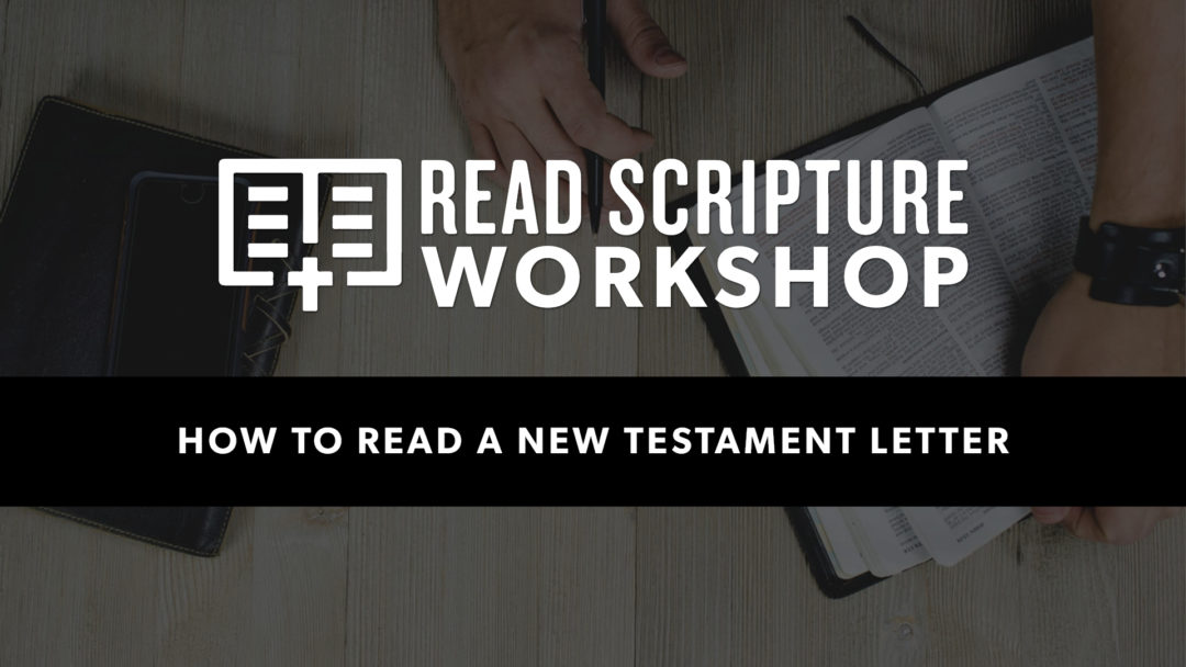 READ SCRIPTURE WORKSHOP 01