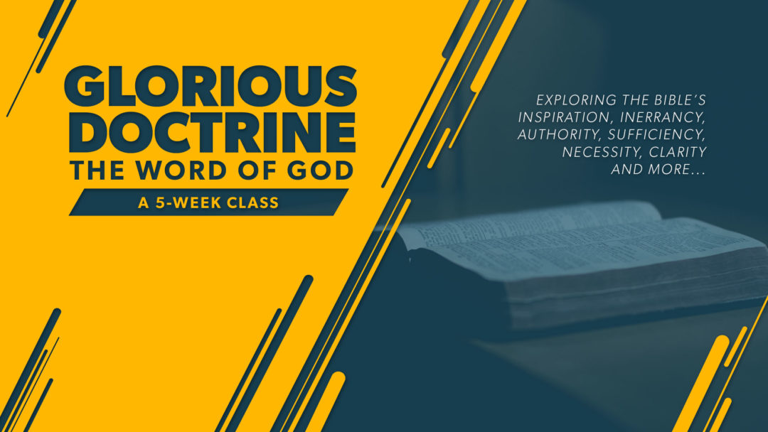 The Doctrine of the Word