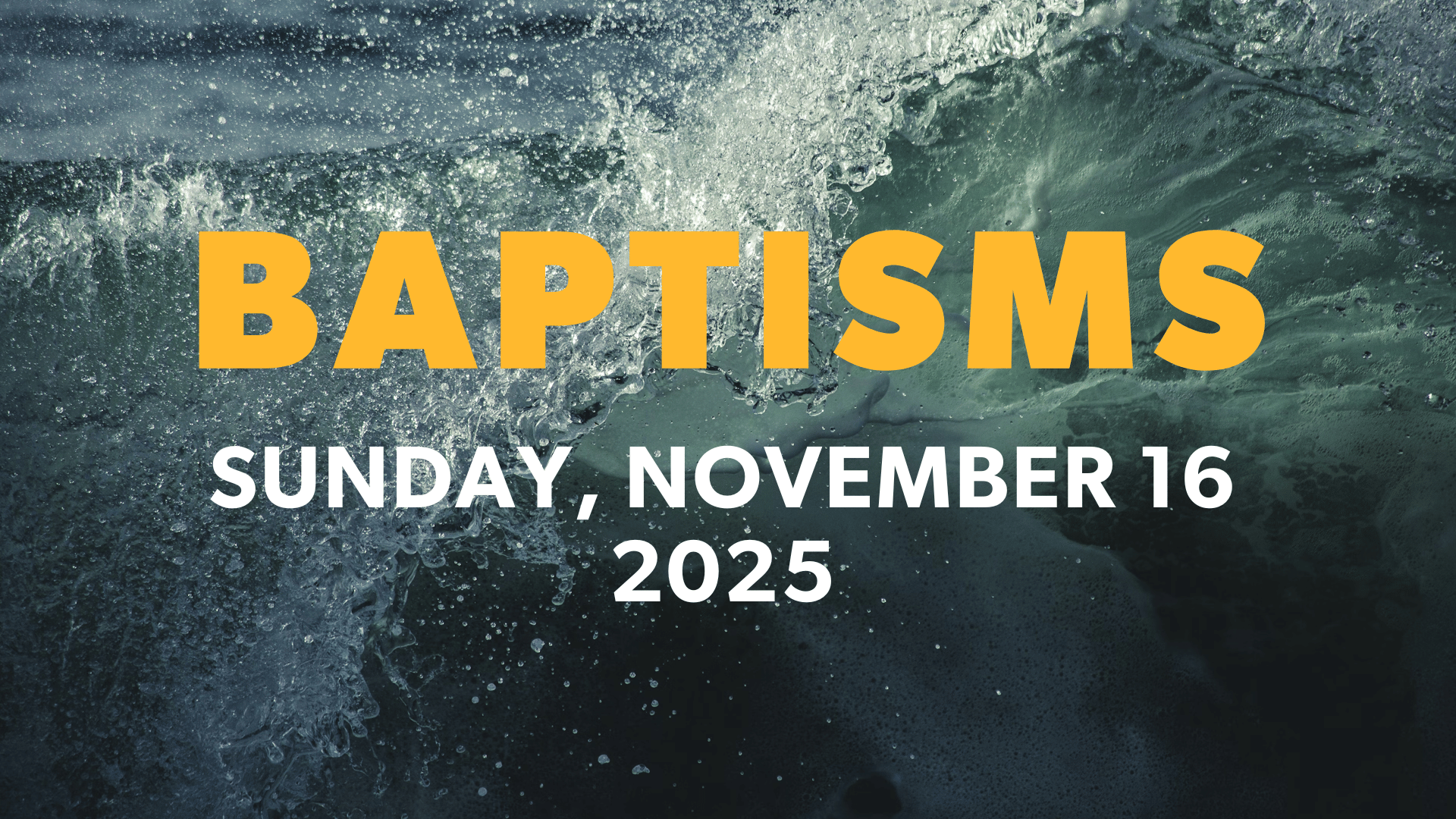 Baptism promo - web