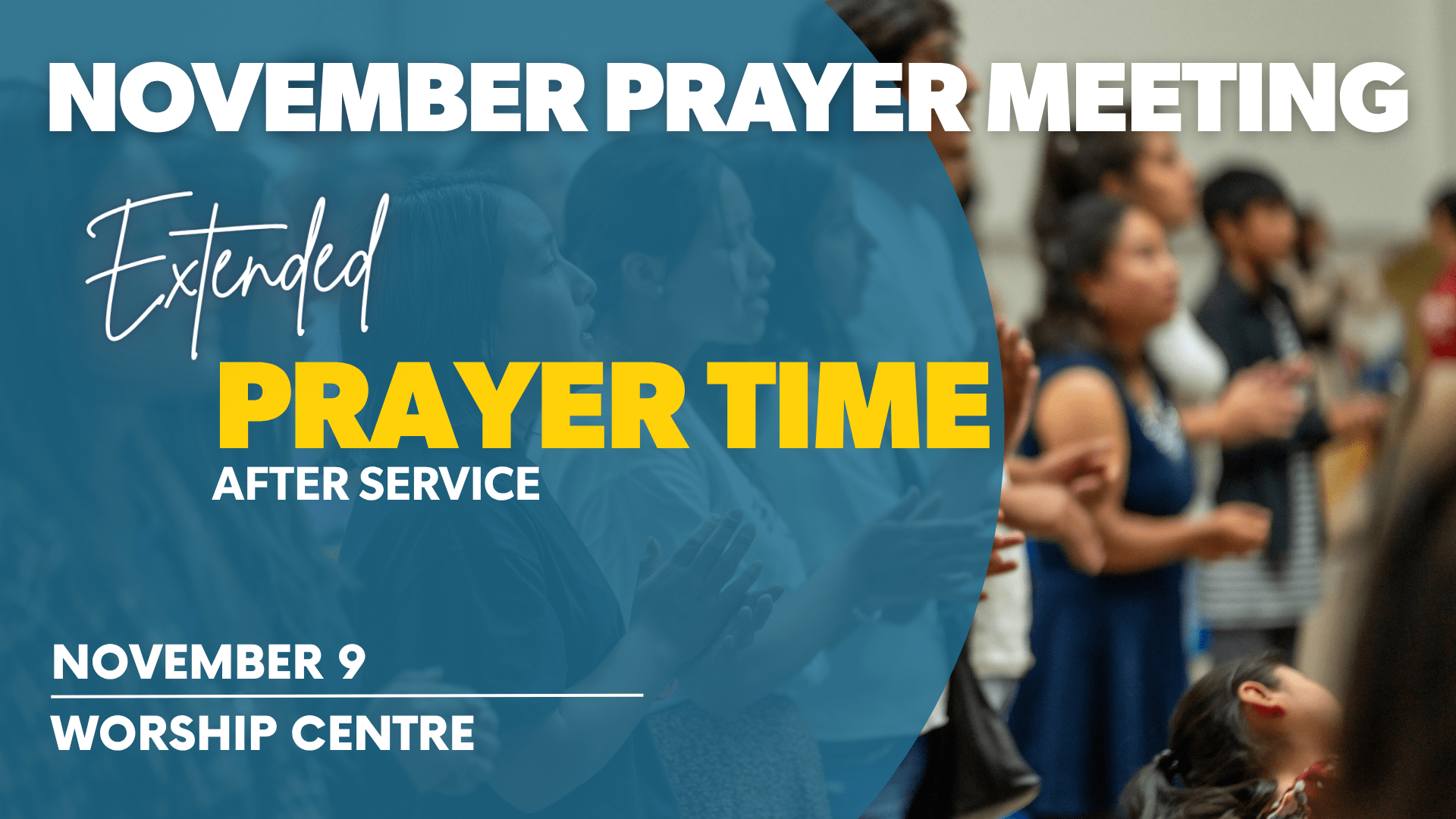 Extended Prayer Time (2)