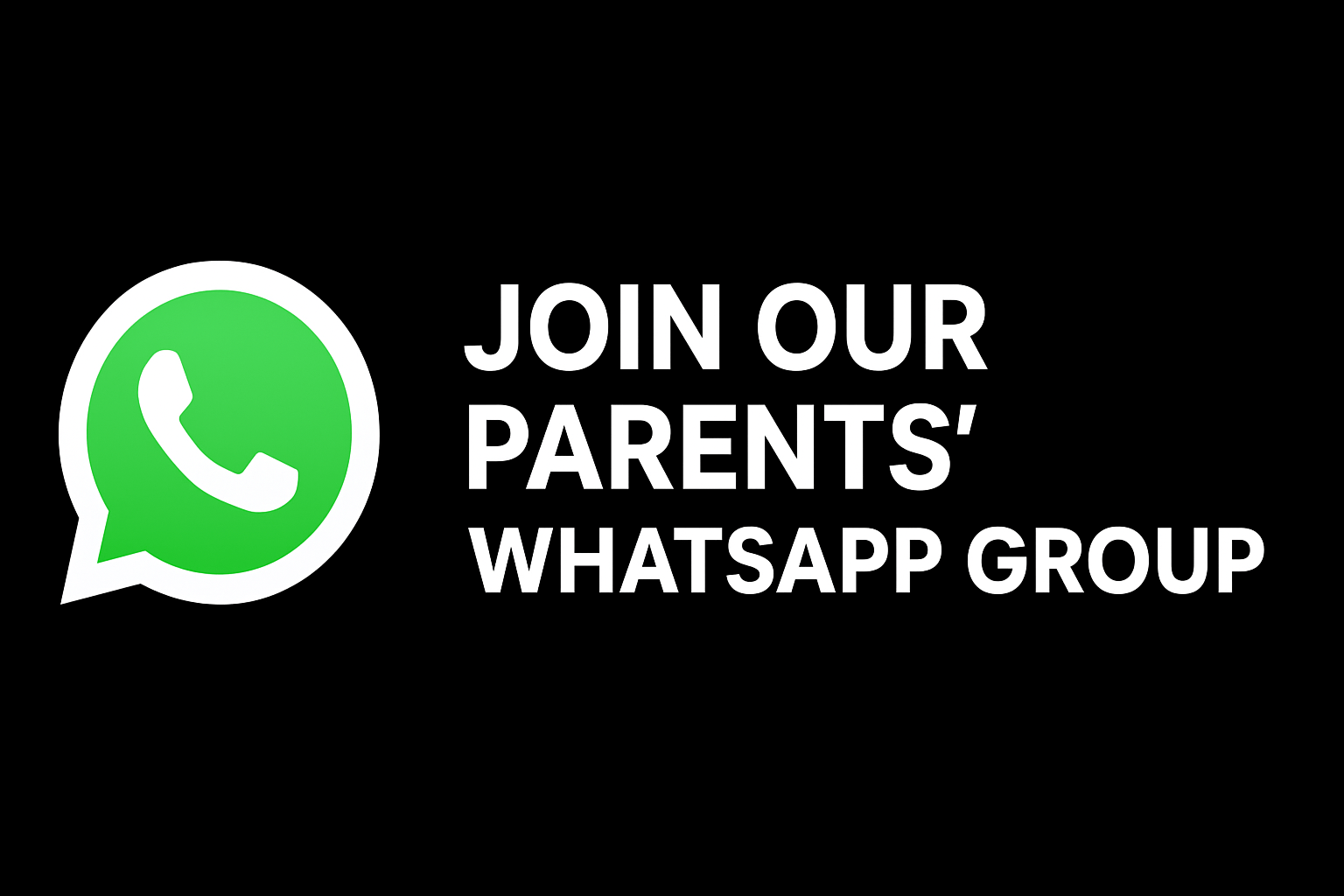 Join Our Parents' WhatsApp Group