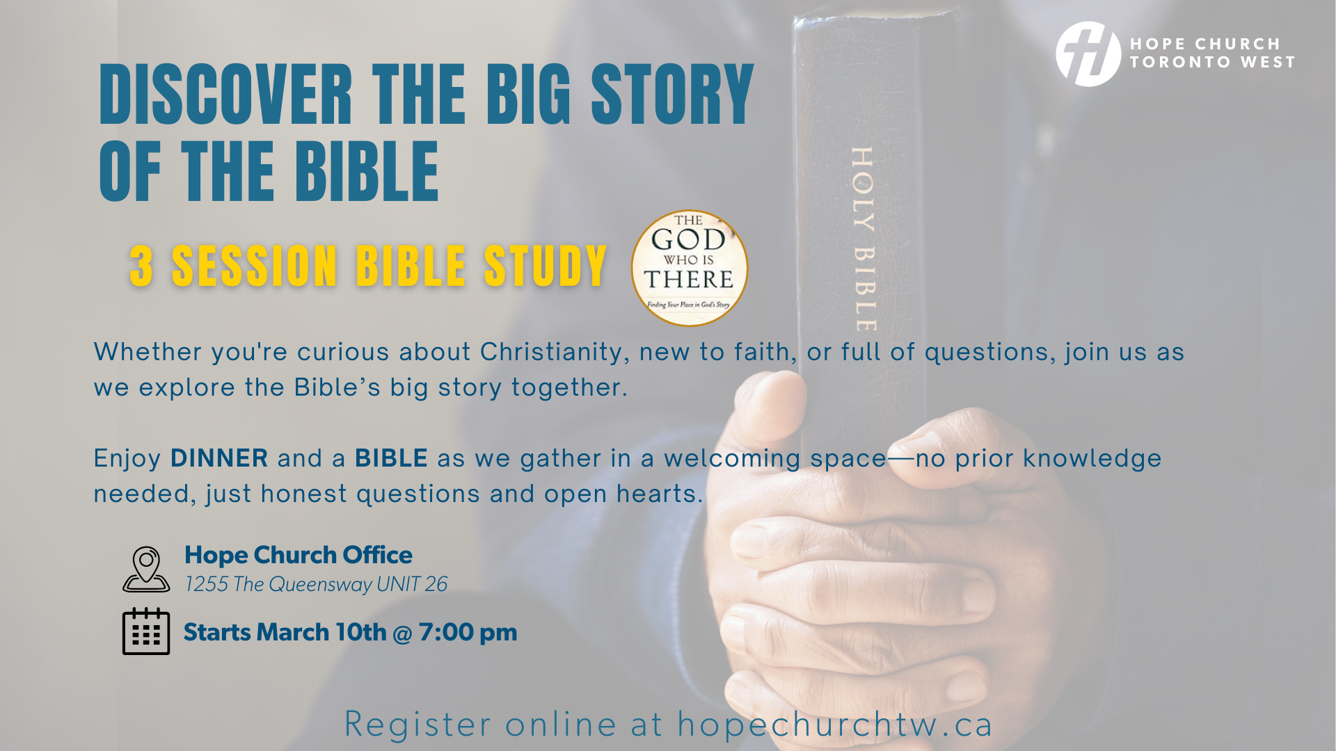 The God Who is There Promo