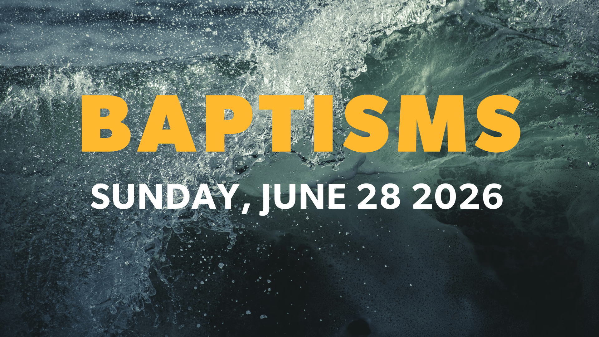 Baptism promo - web