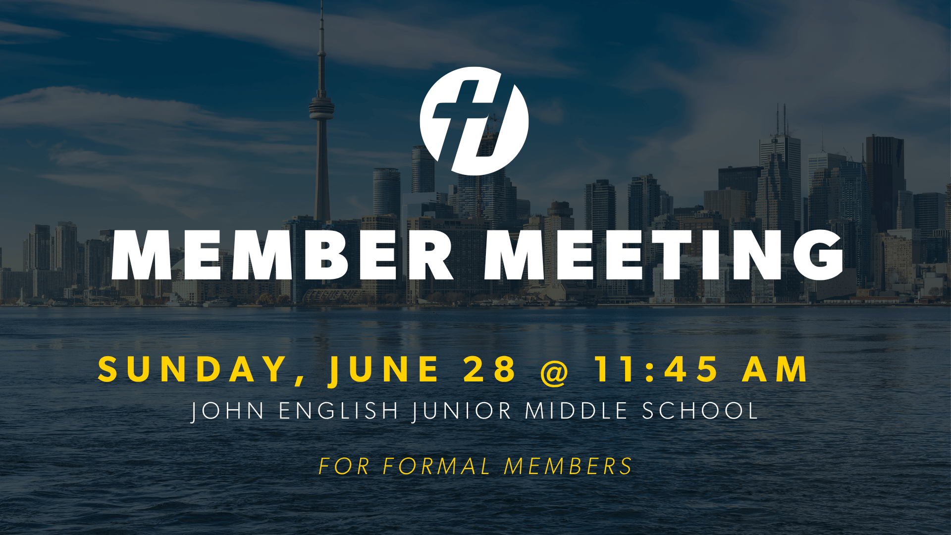 Member Meeting Promo